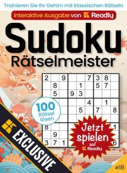 Sudoku-Ratselmeister – Juli 2025