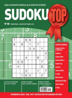 Sudoku Top – Agosto-Ottobre 2025