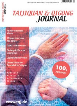 Taijiquan & Qigong Journal – Mai-Juli 2025