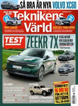 Teknikens varld – 20 Augusti 2025