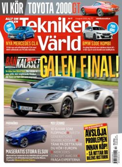 Teknikens varld – 6 Augusti 2025
