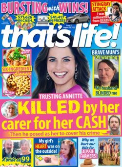 that’s life! Australia – 6 August 2025