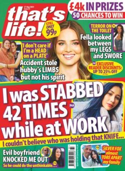 that’s life! UK – 14 August 2025