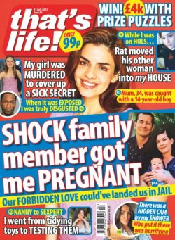 that’s life! UK – 24 July 2025