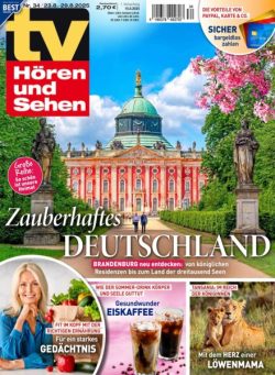 TV HOren und Sehen – 15 August 2025