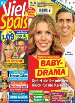 Viel Spass – 6 August 2025