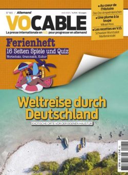 Vocable Allemand – Aout 2025