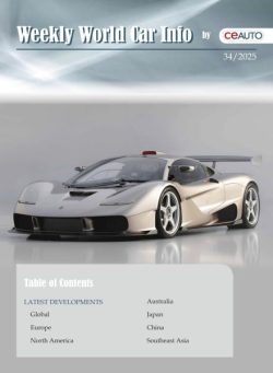 Weekly World Car Info – 23 August 2025