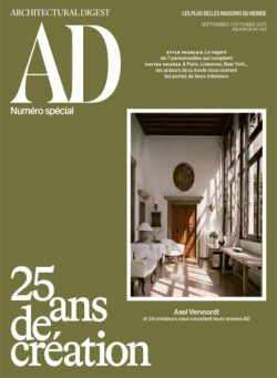AD Architectural Digest France – Septembre-Octobre 2025