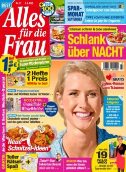 Alles fur die Frau – 5 September 2025