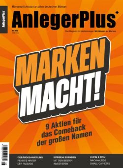AnlegerPlus – 6 September 2025