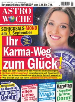 Astrowoche – 27 August 2025