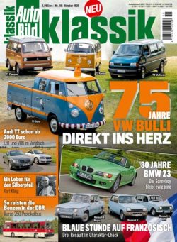 Auto Bild Klassik – Oktober 2025