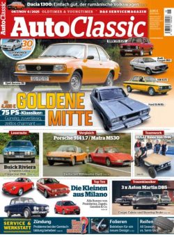 Auto Classic – Oktober-November 2025