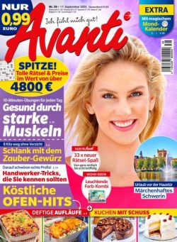 Avanti – 17 September 2025
