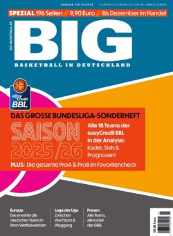 BIG Basketball in Germany – Ausgabe 155 2025