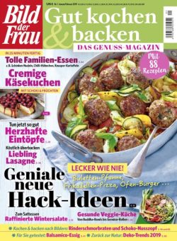 Bild der Frau Gut Kochen & Backen – Januar-Februar 2019
