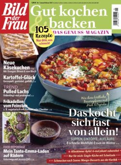 Bild der Frau Gut Kochen & Backen – Januar-Februar 2021