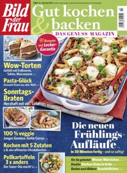 Bild der Frau Gut Kochen & Backen – Marz-April 2019