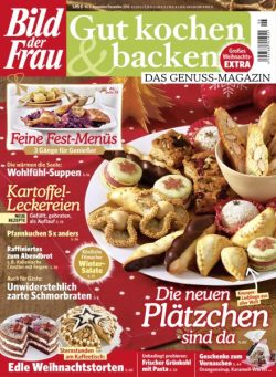 Bild der Frau Gut Kochen & Backen – November-Dezember 2016