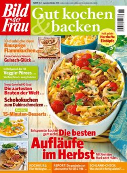 Bild der Frau Gut Kochen & Backen – September-Oktober 2014