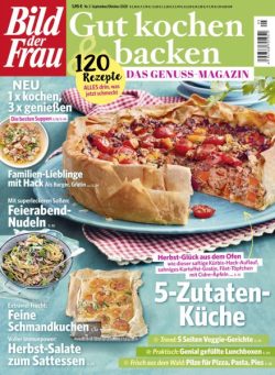 Bild der Frau Gut Kochen & Backen – September-Oktober 2020