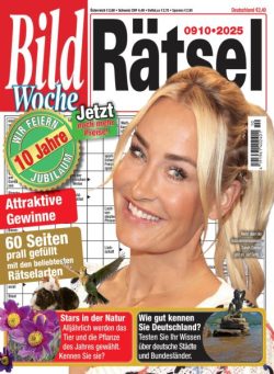 Bild Woche Ratsel – September-Oktober 2025