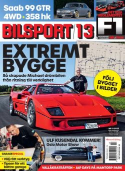 Bilsport – 8 September 2025