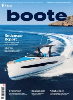 Boote – Oktober 2025