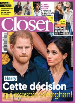 Closer France – 5 Septembre 2025