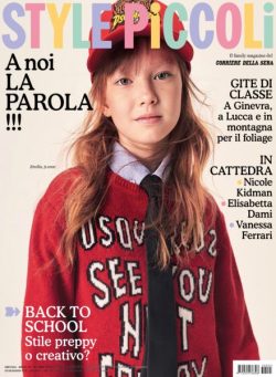 Corriere della Sera Style Piccoli – Agosto 2025