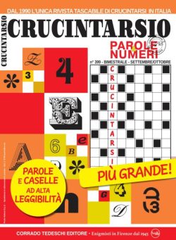 Crucintarsio – Settembre 2025