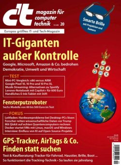 c’t Magazin – 19 September 2025