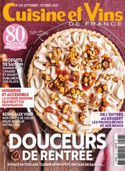 Cuisine et Vins de France – Septembre-Octobre 2025