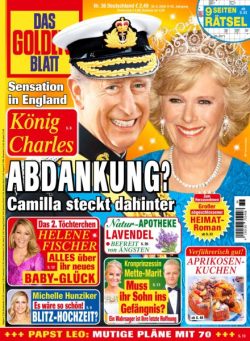 Das Goldene Blatt – 30 August 2025