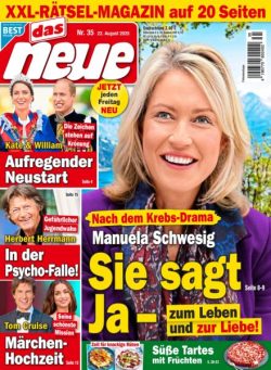 Das Neue – 23 August 2025