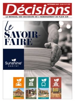 Decisions HPA – Septembre 2025
