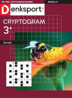 Denksport Cryptogrammen 3 bundel – 25 September 2025