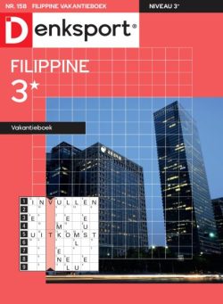 Denksport Filippine 3 Vakantieboek – 18 September 2025