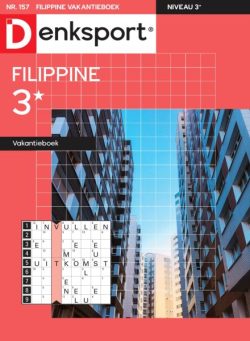 Denksport Filippine 3 Vakantieboek – 21 Augustus 2025