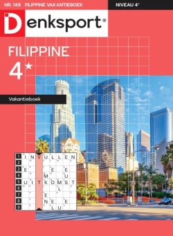 Denksport Filippine 4 Vakantieboek – 18 September 2025