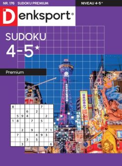 Denksport Sudoku 4-5 premium – 28 Augustus 2025