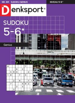Denksport Sudoku 5-6 genius – 25 September 2025