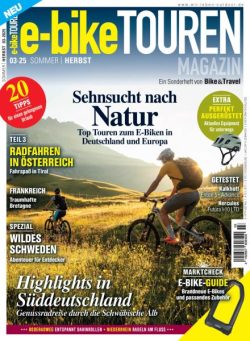 E-Bike Touren Magazin – Sommer-Herbst 2025