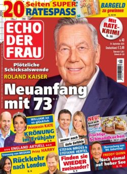 Echo der Frau – 24 September 2025