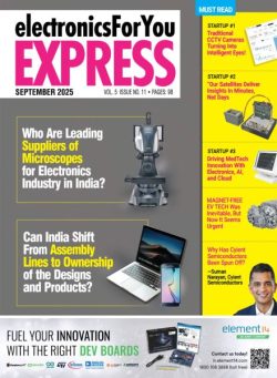 Electronics For You Express – September 2025