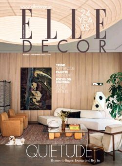Elle Decor India – August-September 2025