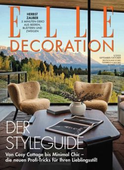 Elle Decoration Germany – September-Oktober 2025