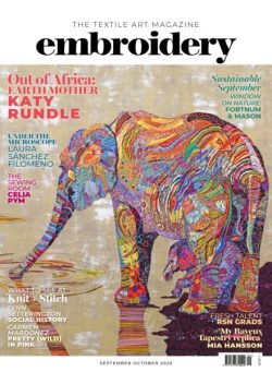 Embroidery Magazine – September-October 2025