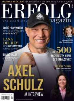Erfolg Magazin – August 2025